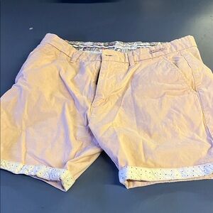 Denim & Flower Light Pink Shorts